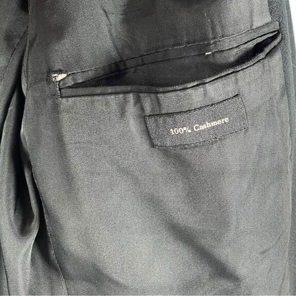 Joseph & Lyman Black 100% Cashmere Single Breasted Sport Coat Blazer Men’s 40R - Picture 5 of 9